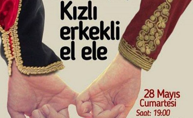 Karşıyaka Belediyesi'nden ‘Kızlı erkekli elele’ afişi