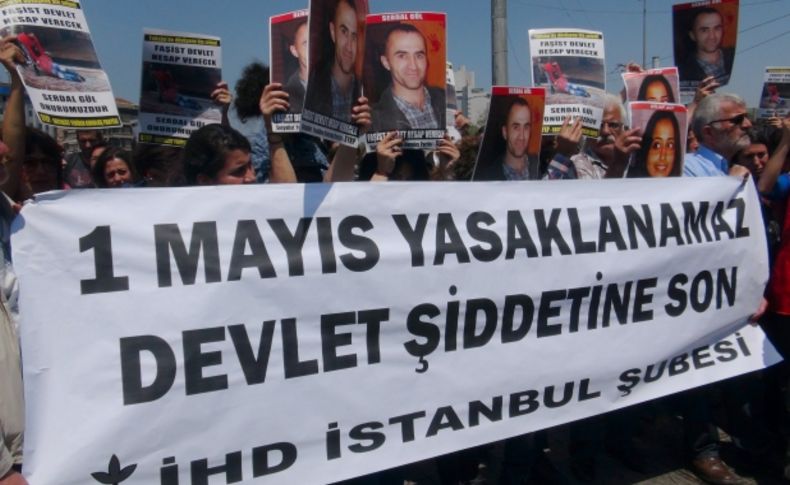 İHD, 1 Mayıs'ta yaşananları protesto etti