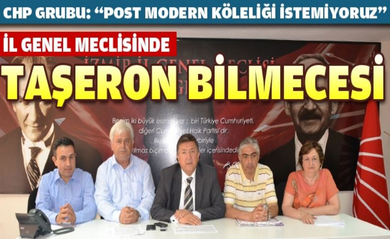 İl Genel Meclisi CHP Grubunun gündemi taşeron işçilerdi