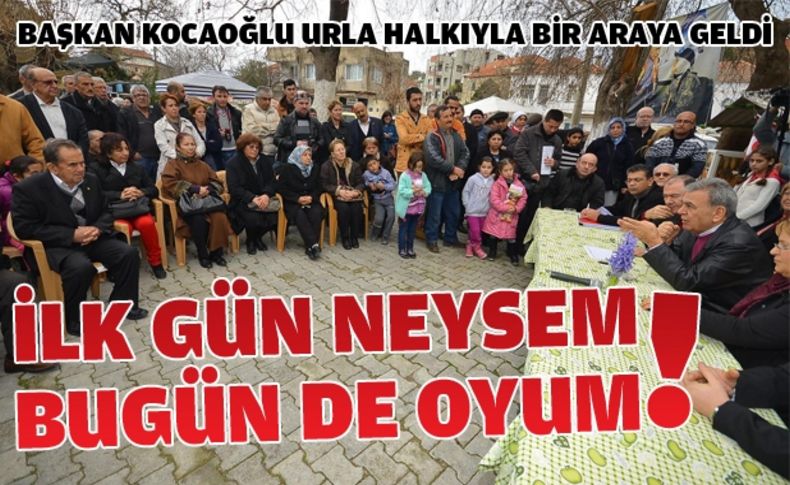 “İlk gün neysem, bugün de oyum!”