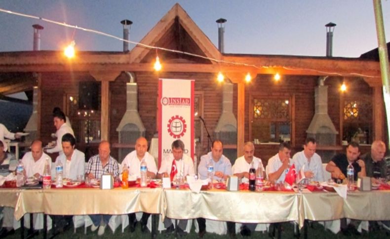 İNSİAD üyesi inşaatçılar iftarda buluştu