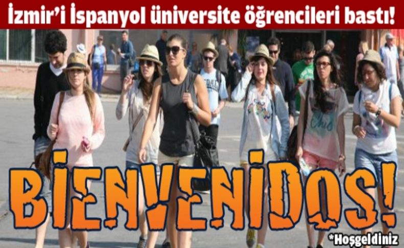 İspanyol gençlerin İzmir çıkarması