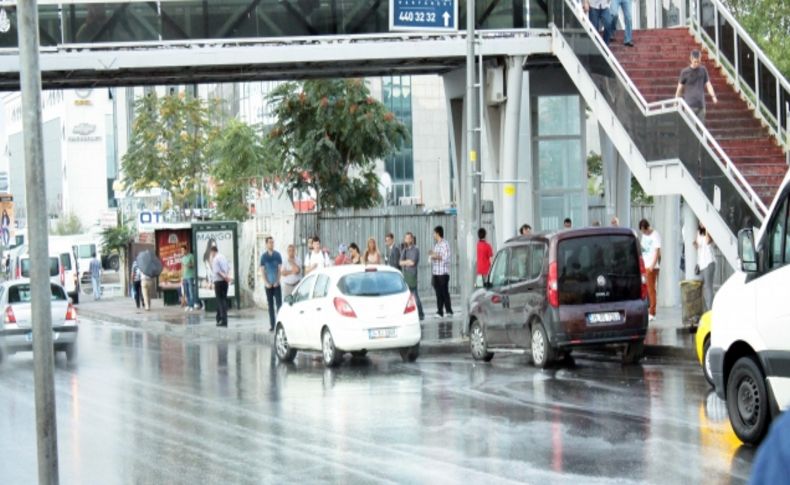 İstanbul'da yağmur etkili oluyor