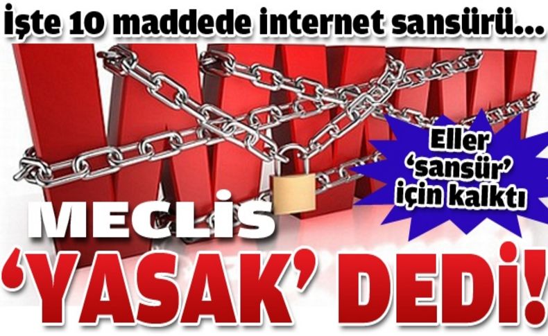 İşte 10 maddede internet sansürü