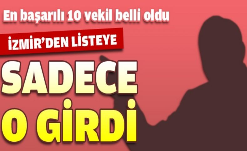 İşte en başarılı 10 milletvekili