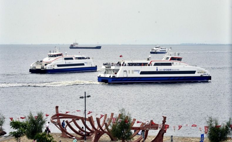 İZDENİZ'de Konak-Bostanlı hattı da devrede