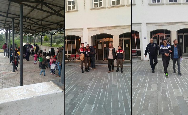 İzmir'de 108 kaçak ve 5 organizatör yakalandı