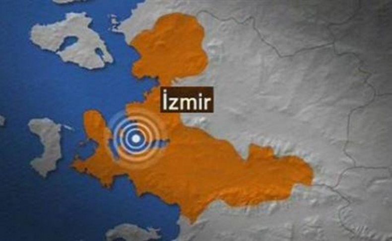 İzmir'de 2,8 şiddetinde deprem