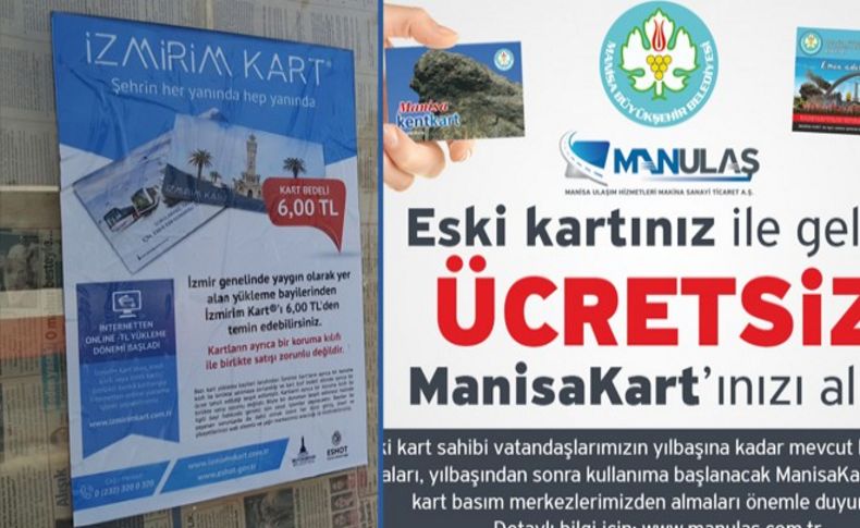 İzmir'de 6 TL, komşuda bedava