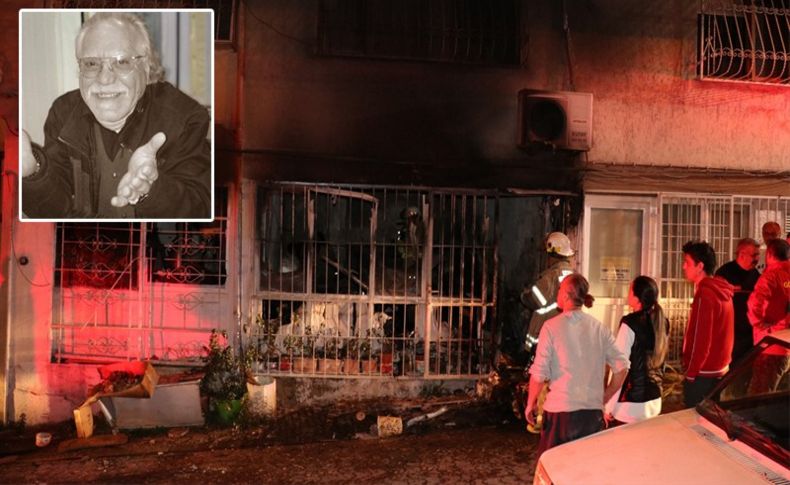 İzmir'de ev yangınında dumandan zehirlenen kişi öldü