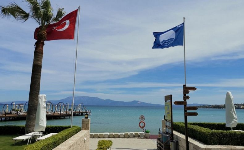 İzmir’de mavi bayraklı plajların sayısı arttı