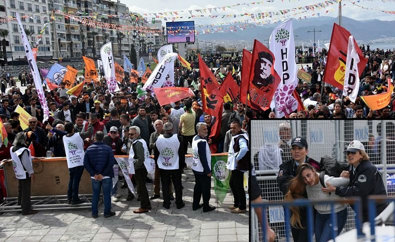 İzmir'de nevruz kutlaması