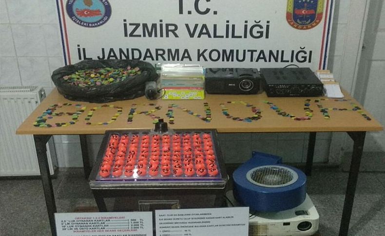 İzmir'de sendika binasına dördüncü kumar operasyonu