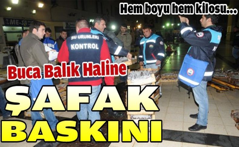 İzmir balık halinde denetim