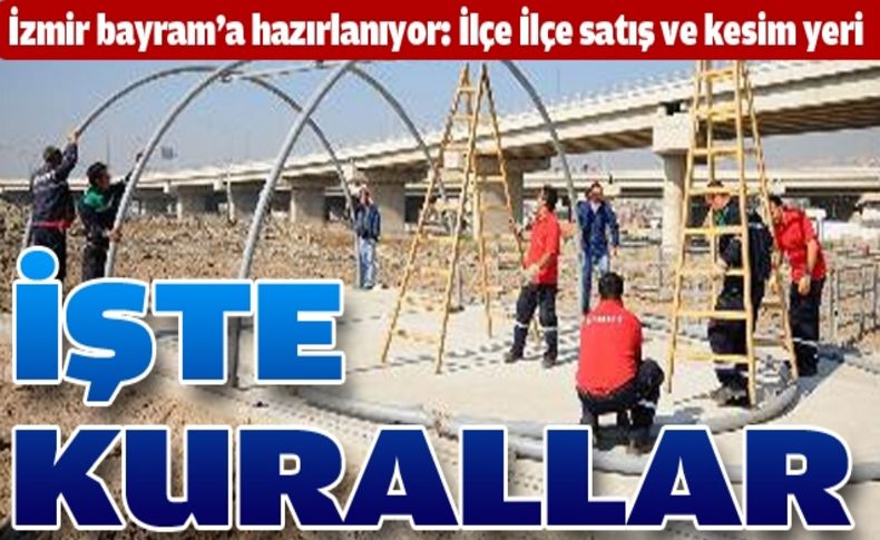 İzmir Bayram’a hazırlanıyor