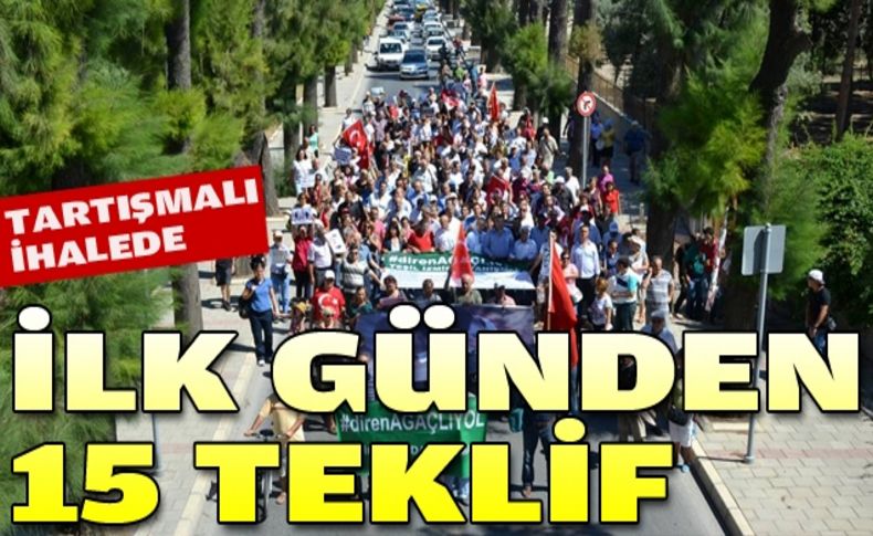 İzmir Bornova'dakii İki taşınmaza 15 teklif geldi