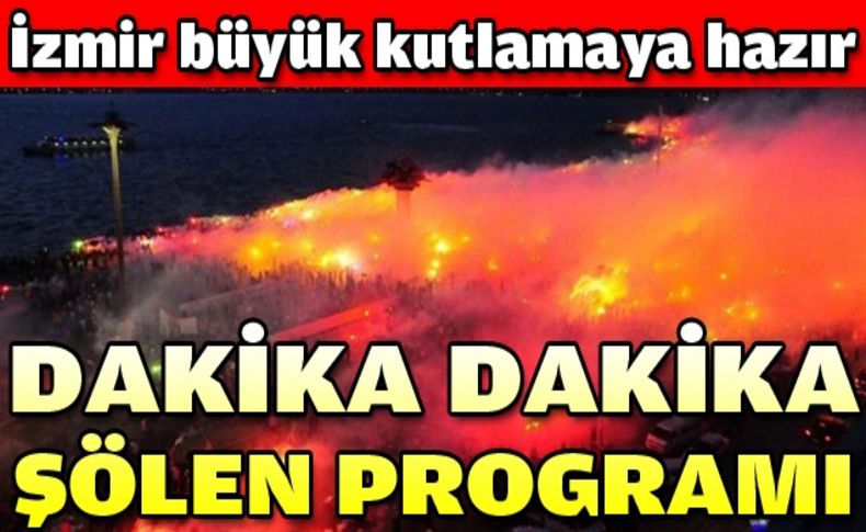 İzmir büyük şölene hazır