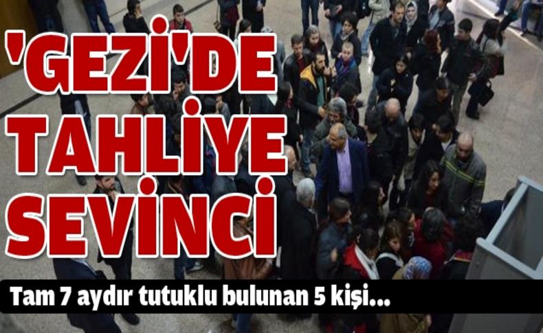 İzmir Gezi davasında 5 tahliye