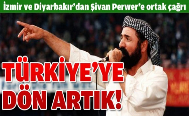 İzmir ve Diyarbakırlı STK'lerden Şivan Perwer'e ''dön'' çağrısı