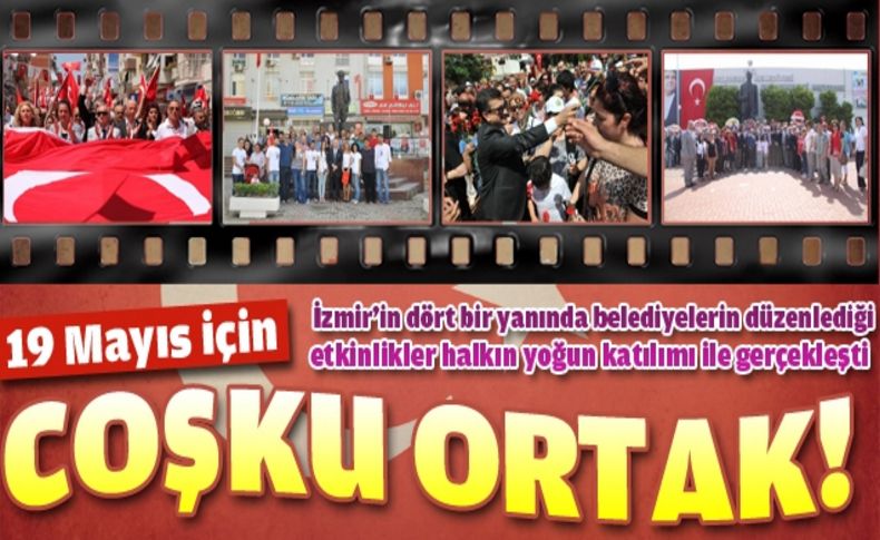 İzmir'de 19 Mayıs coşkusu