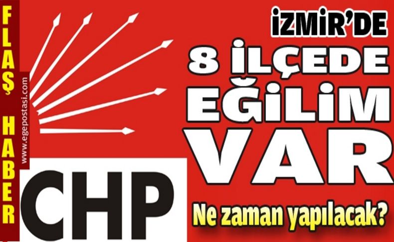 İzmir'de 8 ilçede eğilim yoklaması!