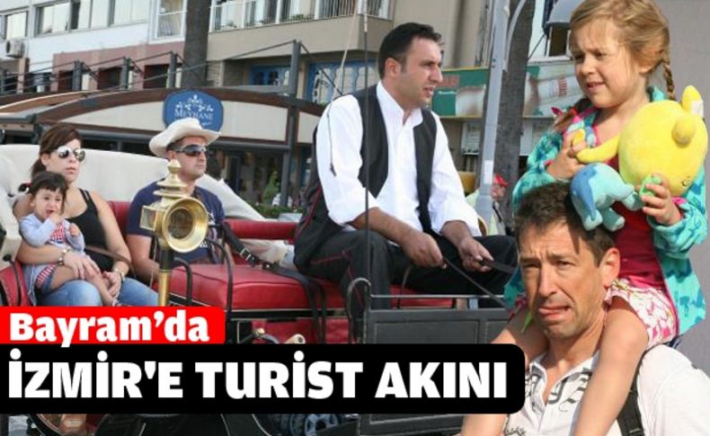 İzmir'de Bayramda da turist eksik olmadı