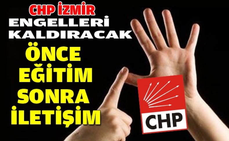 İzmir’de CHP’li gençler işaret dili öğreniyor