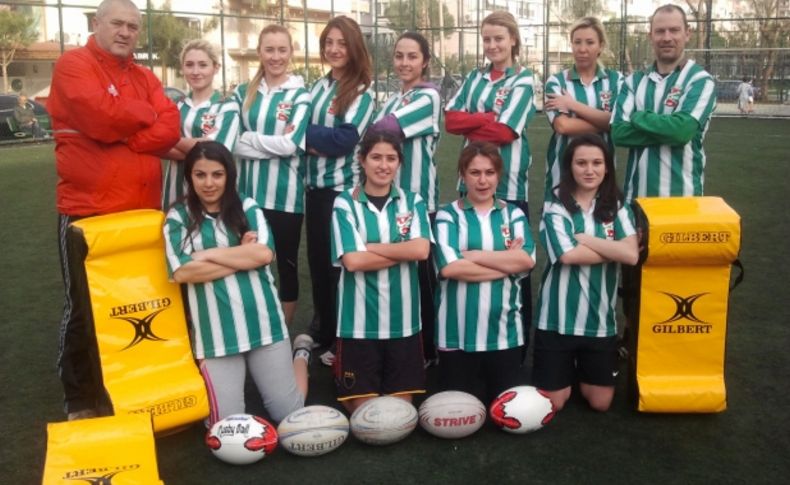 İzmir'in ilk bayan ragbi takımı kuruldu