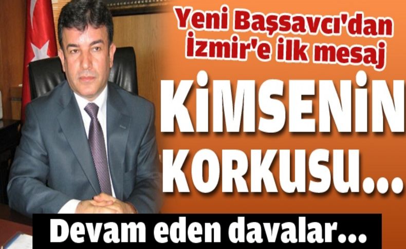 İzmir'in yeni başsavcısı göreve başladı