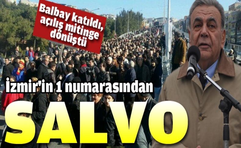 İzmirlinin Balbay izdihamı