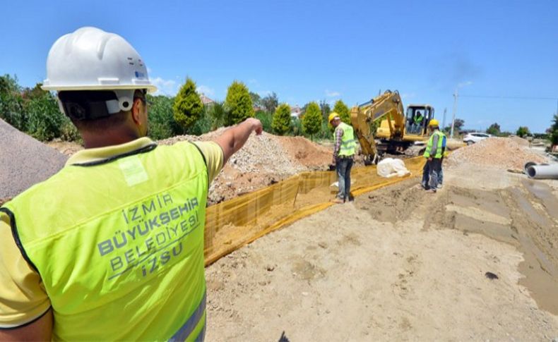 İZSU’dan Sasalı ve Kaklıç’a 3.2 milyon liralık yatırım