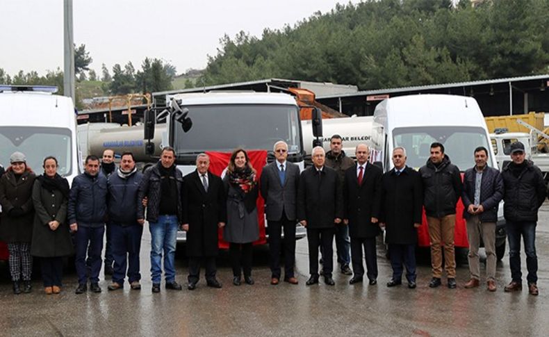 Karabağlar araç filosunu güçlendirdi