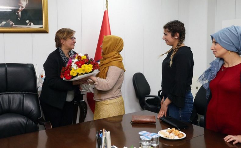 Kadifekaleli kadınlardan Pekdaş’a taziye ziyareti