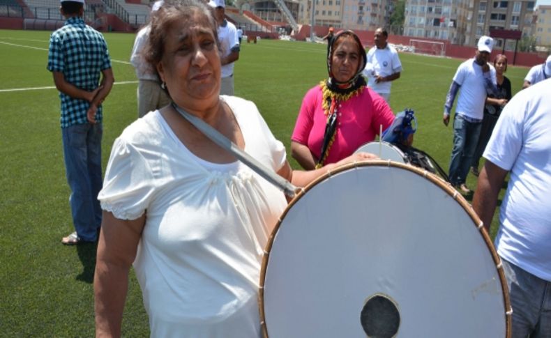 Kadın davulcu Ramazan’a hazır (Özel)