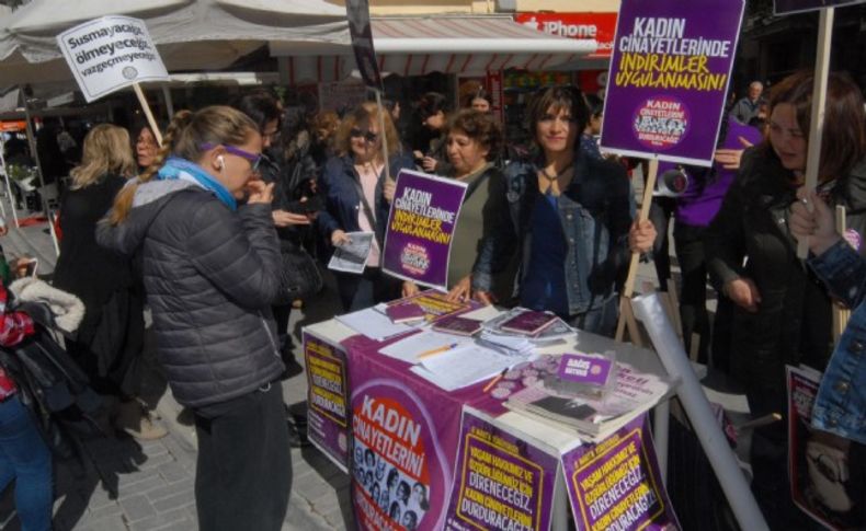 Kadınlardan özgürlük imzaları