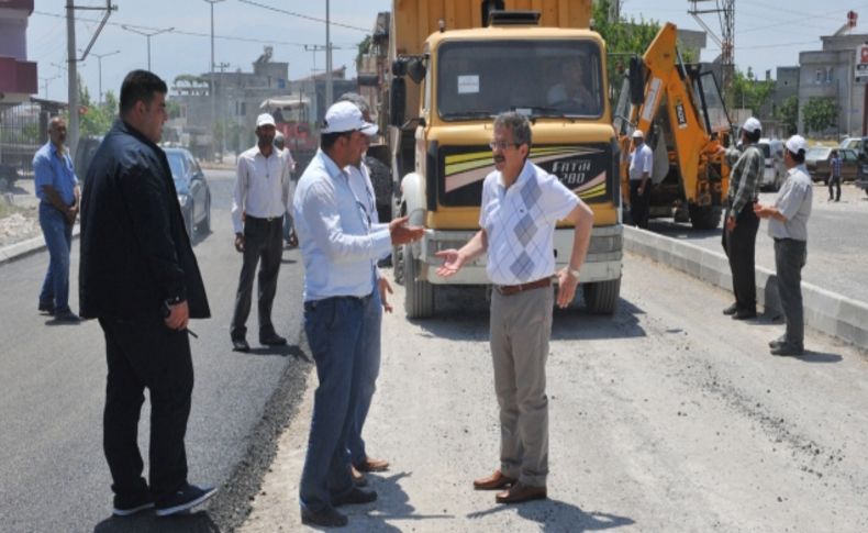 Kahramanmaraş Belediyesi, asfalt yenileme çalışmalarına hız verdi