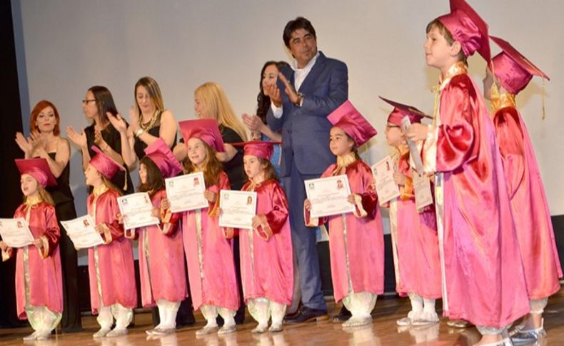 Miniklerin diploma mutluluğu