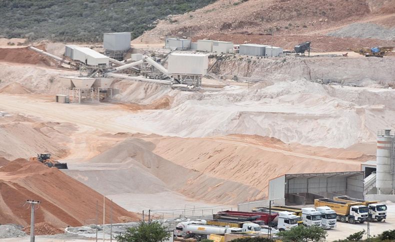 Kapatılması beklenen kalker ocağı için kapasite artışı istendi