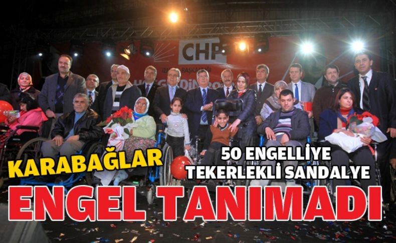 Karabağlar’da engellilerin tekerlekli sandalye sevinci