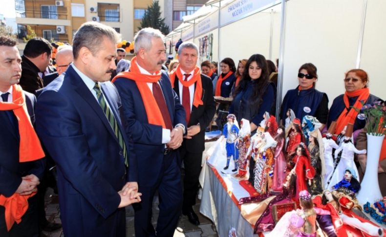 Karabağlar’da kadınlar hünerlerini sergiledi