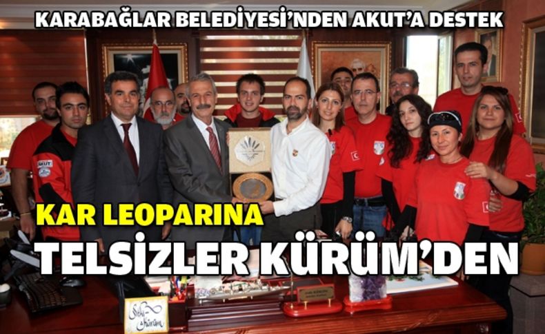 Karabağlar’dan AKUT’a telsiz desteği