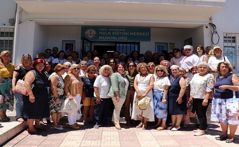 Karaburun'da kadın dayanışması