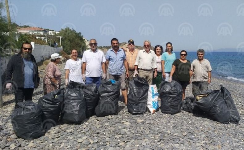 Karaburun Sevdalıları'ndan temiz sahil için kampanya