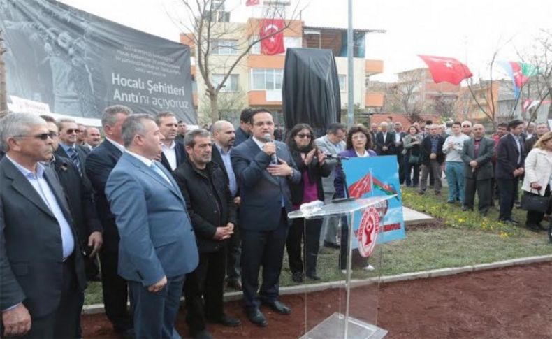 Hocalı şehitleri Bornova'da yaşayacak: Kardeşliğin anıtı!