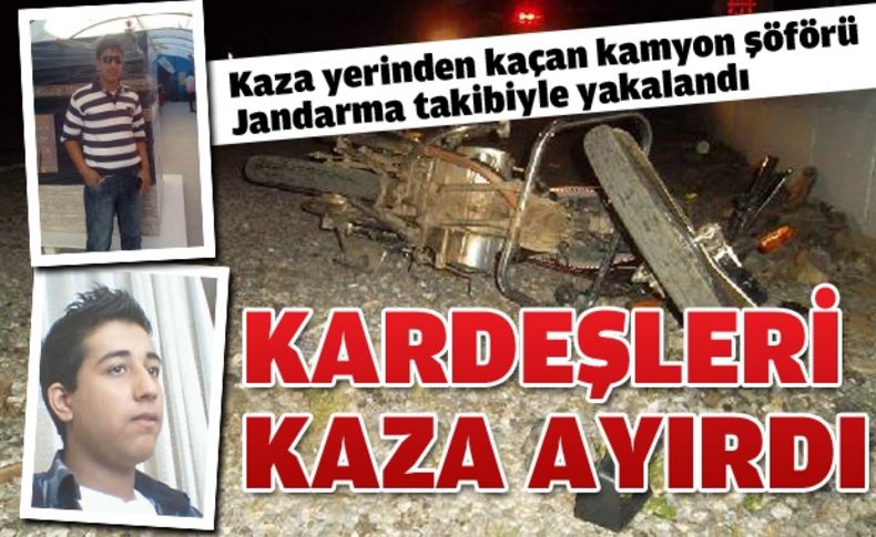 Kardeşleri kaza ayırdı