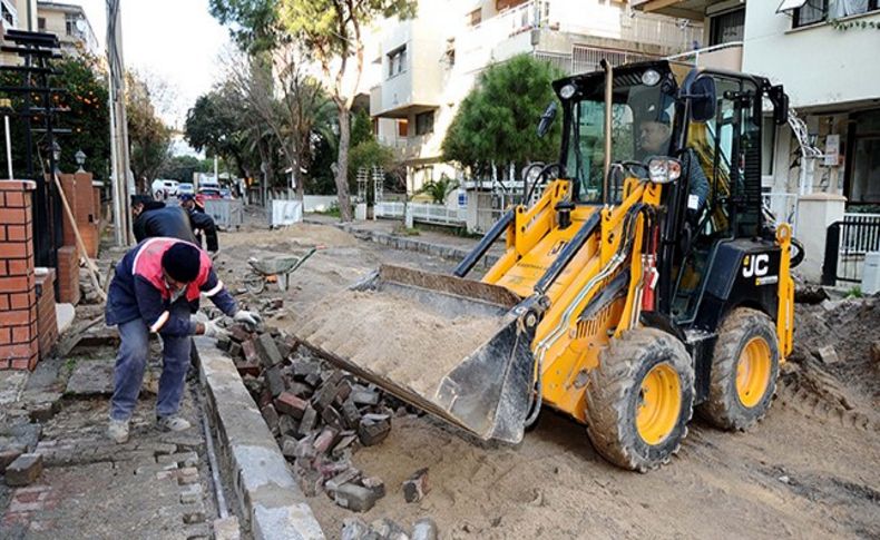 Karşıyaka sokaklarına modern görünüm