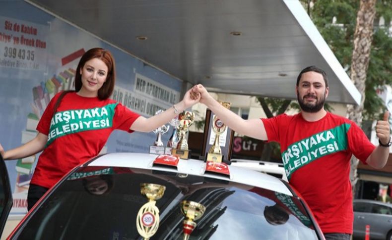 Karşıyaka'da rallide bir kupa daha