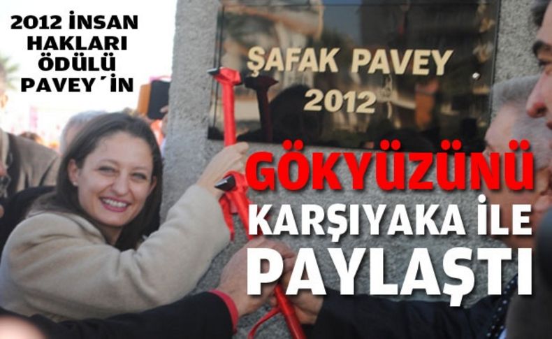 Karşıyaka Belediyesi’nden Pavey’e büyük onur