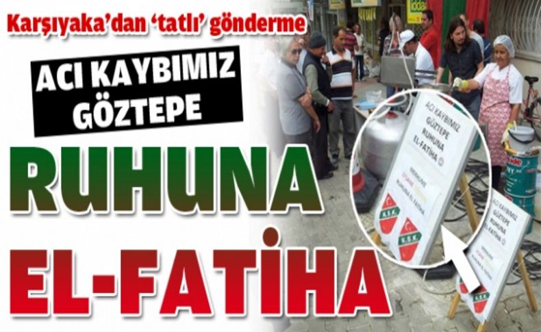 Karşıyaka, Göztepe'nin düşmesini böyle 'ti'ye aldı