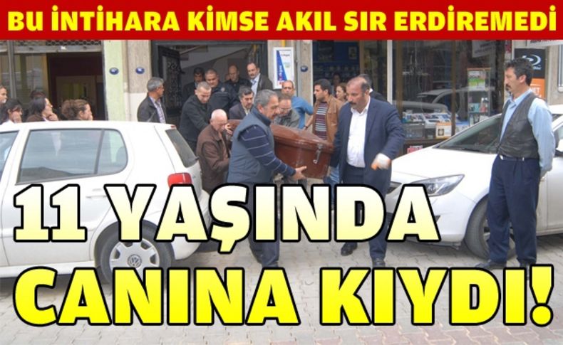 Karşıyaka'da 5. sınıf öğrencisi kız kendini astı